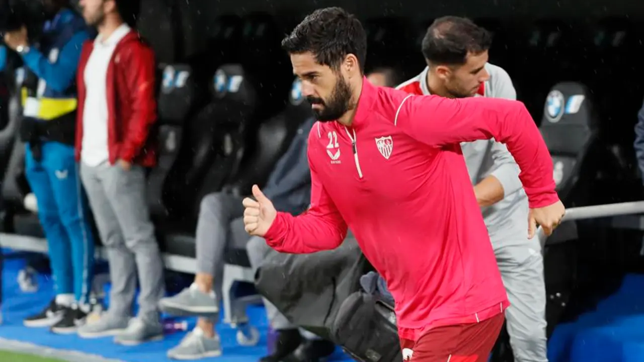 Isco Alarc&oacute;n, en una foto de archivo con el Sevilla. EFE / Mariscal.