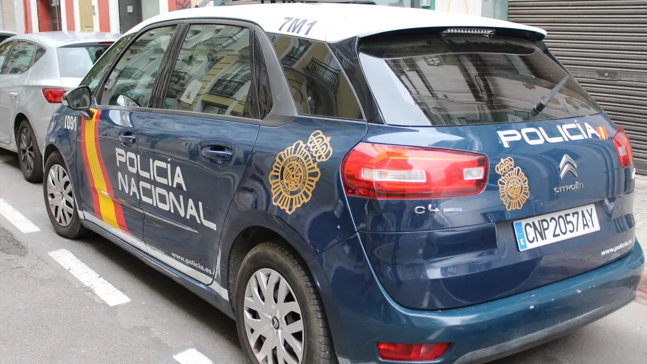 Imagen de un coche de la Polic&iacute;a Nacional. E.P.