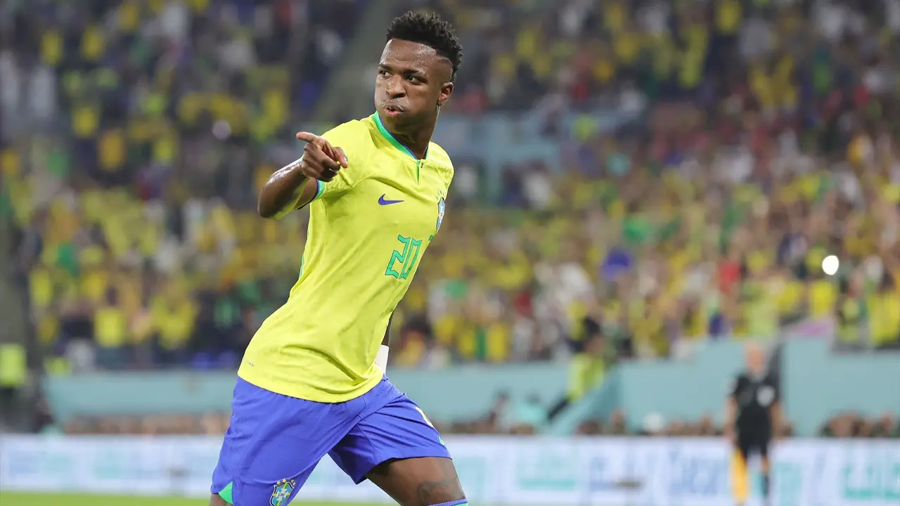 Vinicius Junior durante un partido de Brasil en el mundial de Qatar 2022. E.P. / AFP7