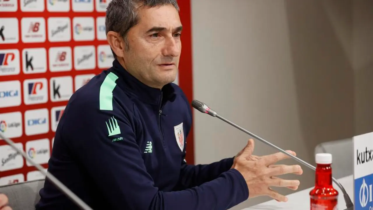 El entrenador del Athletic Club, Ernesto Valverde. EFE / Miguel To&ntilde;a
