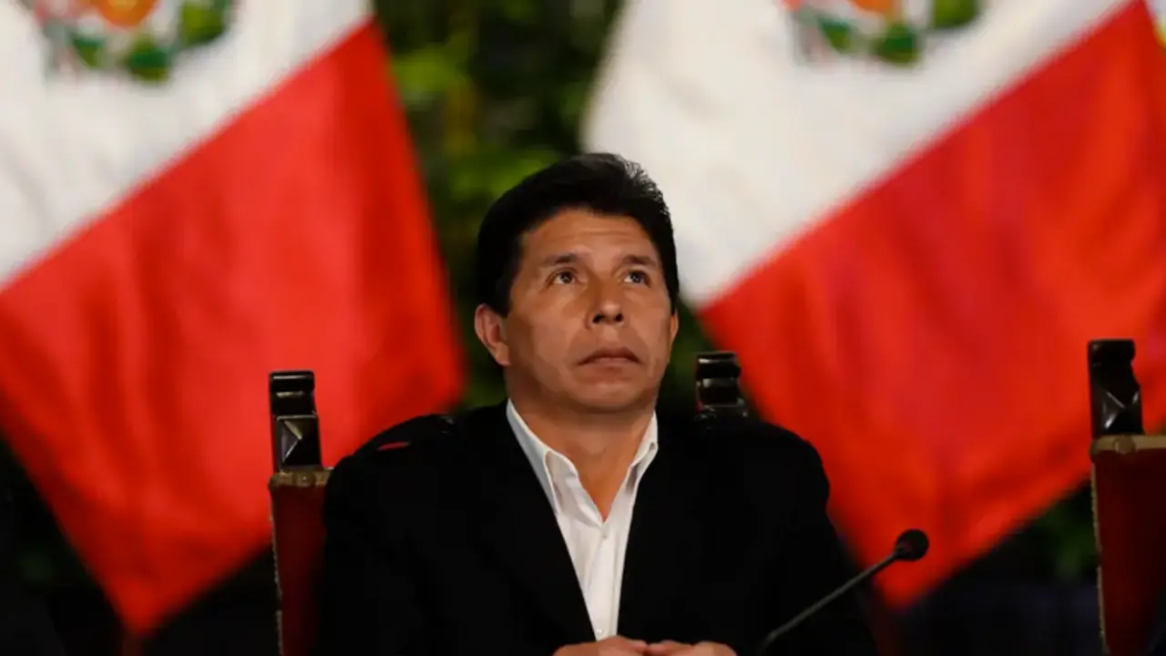Fotograf&iacute;a de archivo que muestra al expresidente de Per&uacute; Pedro Castillo. EFE/Paolo Aguilar