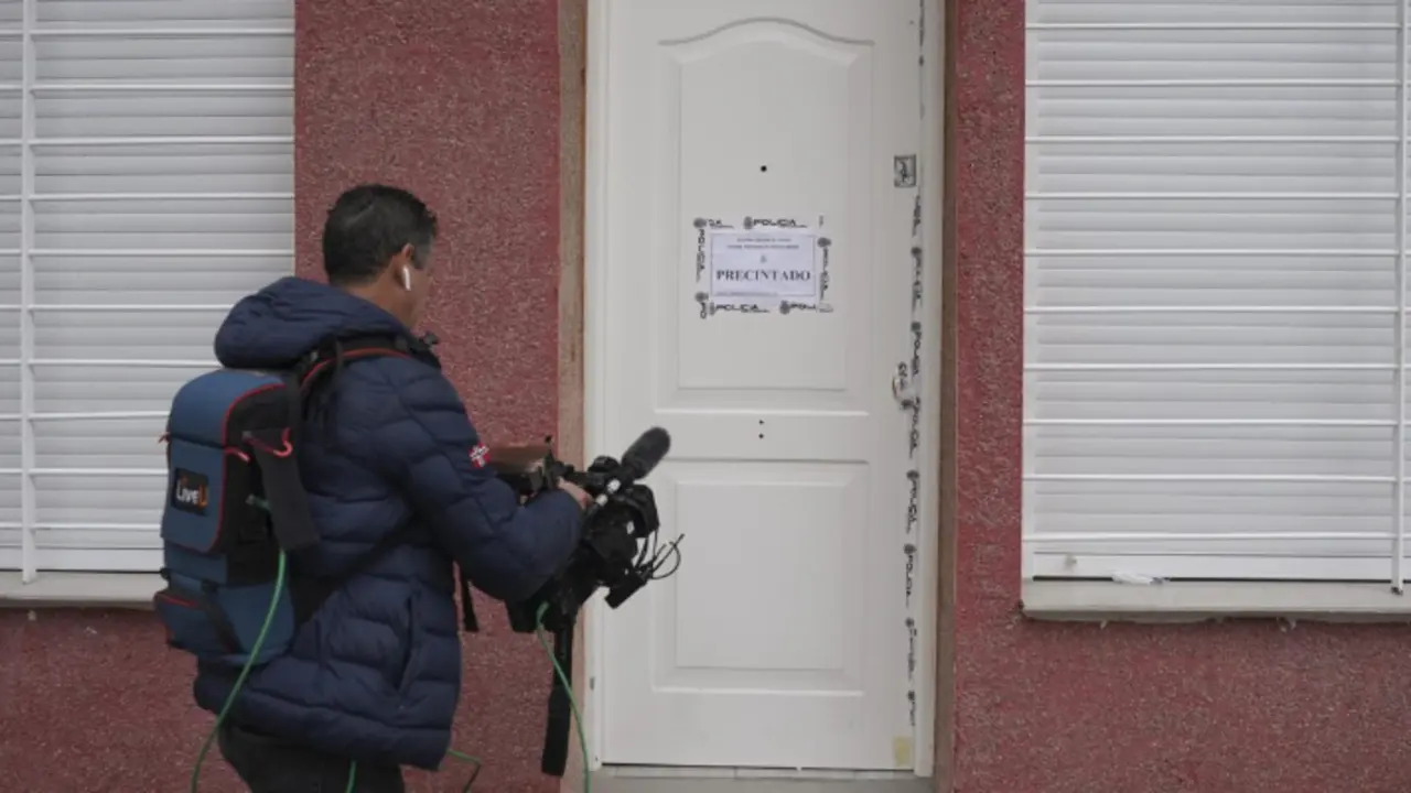 Vista de la vivienda donde ocurri&oacute; el suceso. EFE
