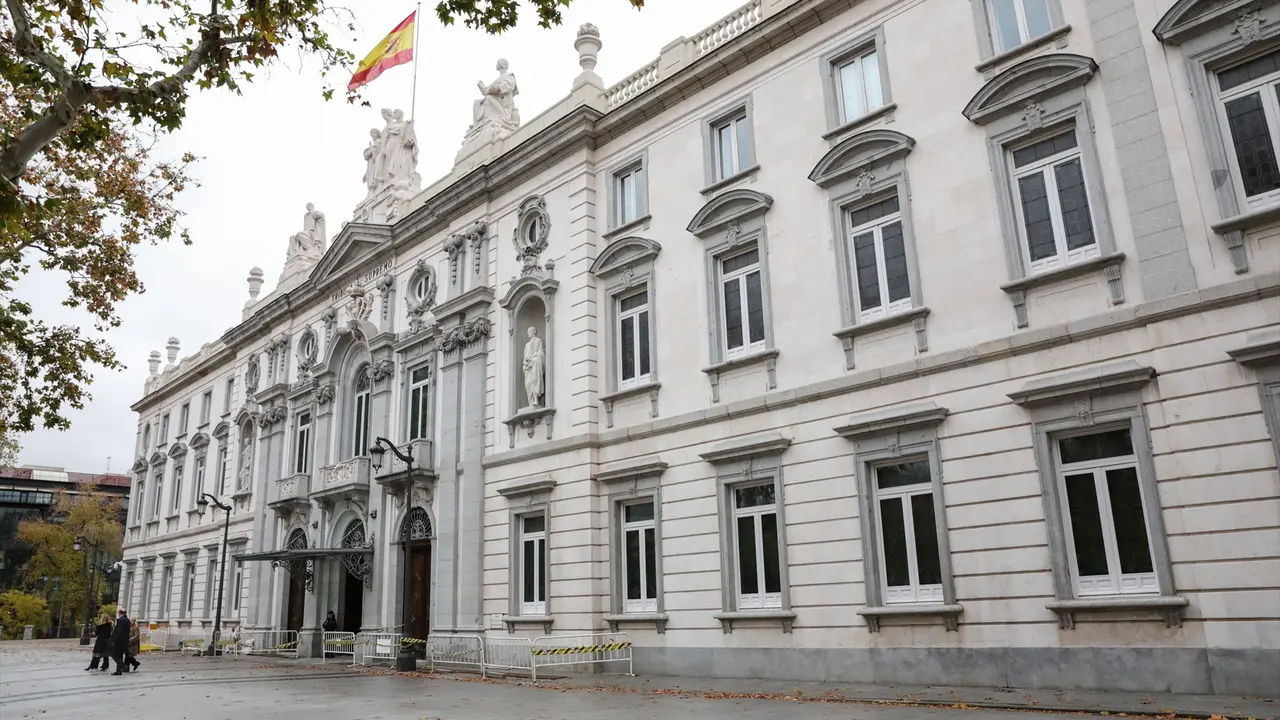 Fachada del edificio del Tribunal Supremo. / Jes&uacute;s Hell&iacute;n