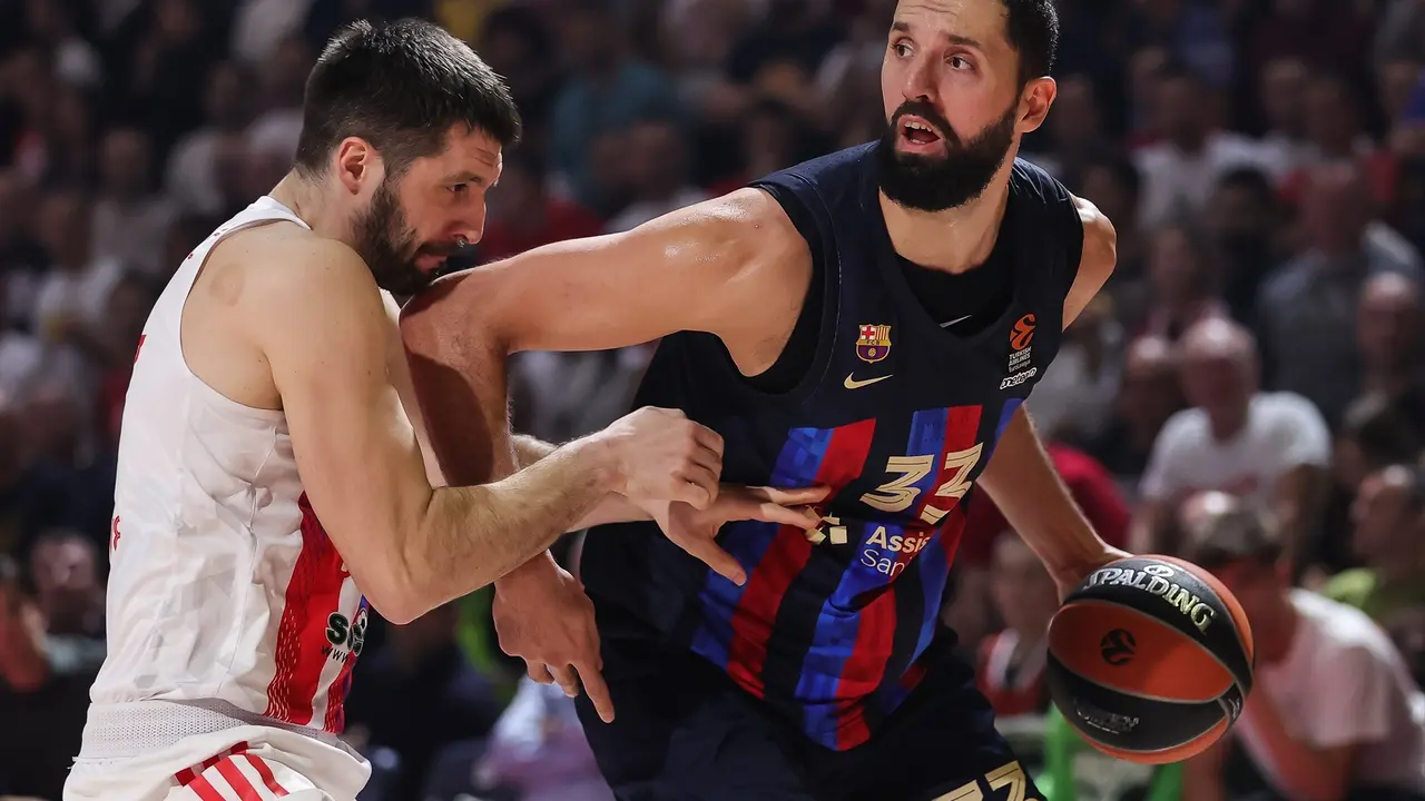 Nikola Mirotic, durante un partido. E.P.