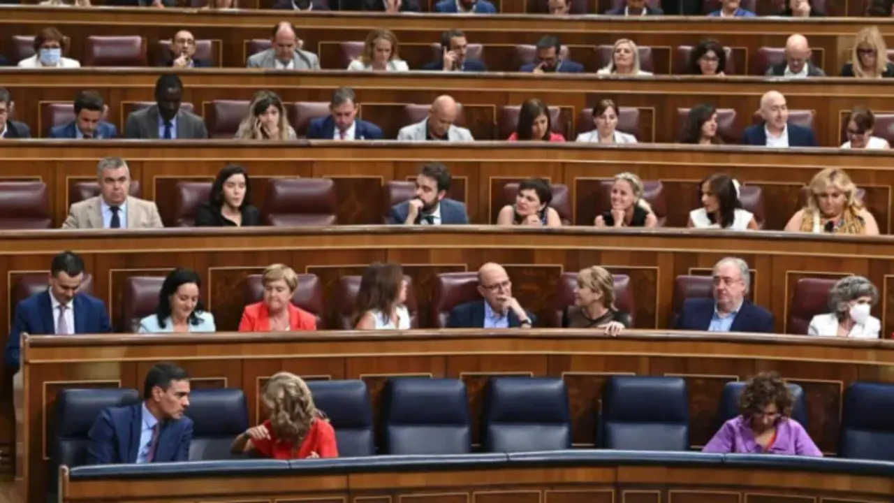 Pleno del Congreso de los Diputados, en una imagen de archivo. EFE/Fernando Villar