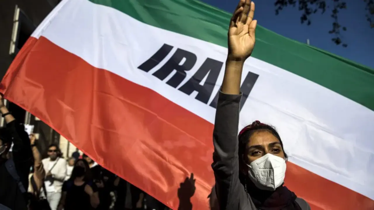 Imagen de una protesta contra el r&eacute;gimen iran&iacute;. EFE/EPA/Angelo Carconi