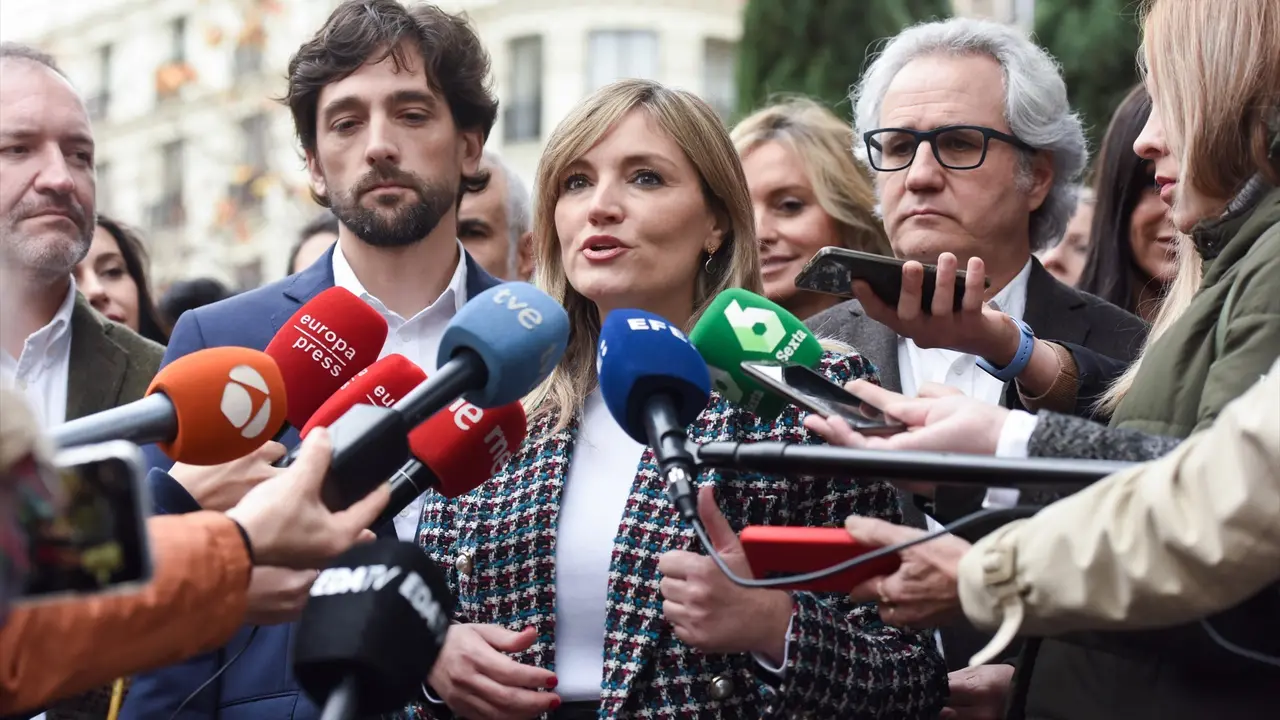 La coordinadora auton&oacute;mica de Ciudadanos y portavoz del Grupo Parlamentario, Patricia Guasp. E.P. / Gustavo Valiente