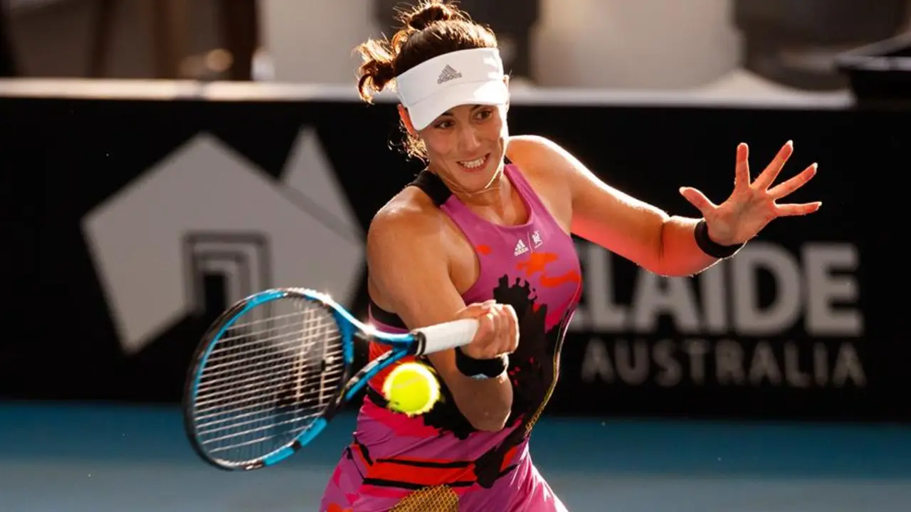 La tenista espa&ntilde;ola Garbi&ntilde;e Muguruza. EFE / MATT TURNER