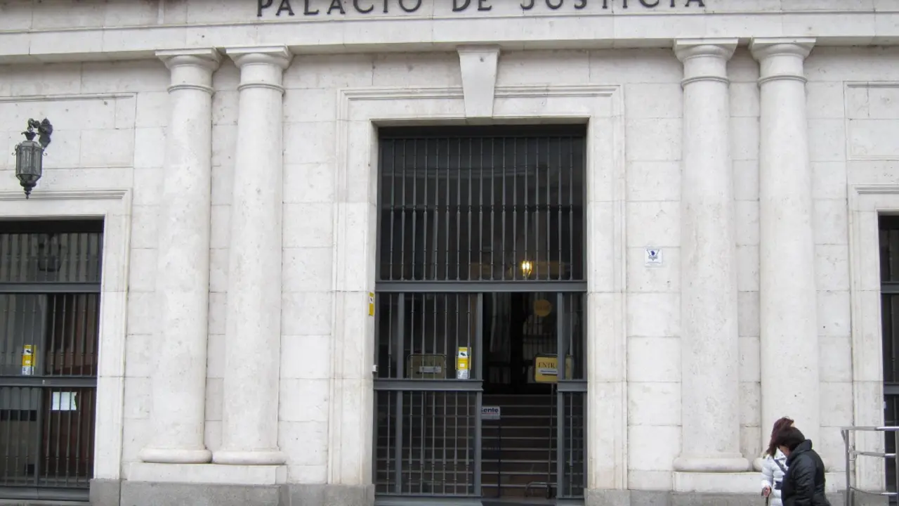 Vista del Palacio de Justicia. E.P.