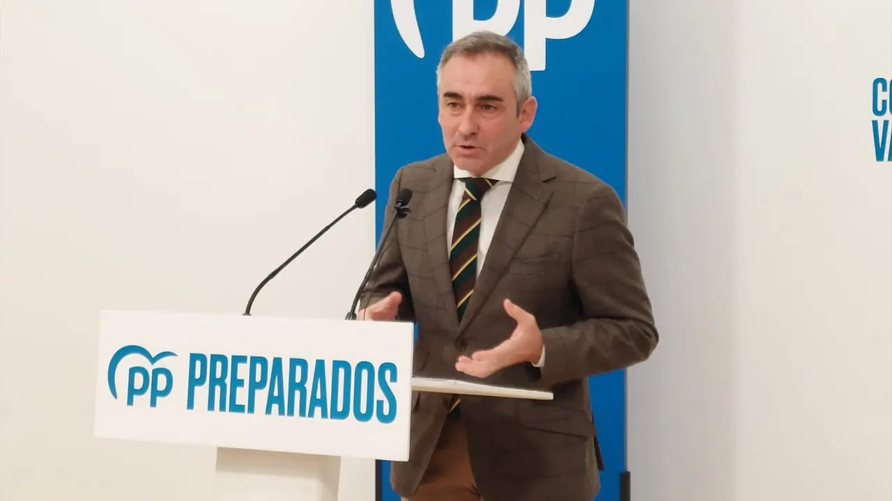El portavoz adjunto del GPP, Miguel Barrachina. E.P.