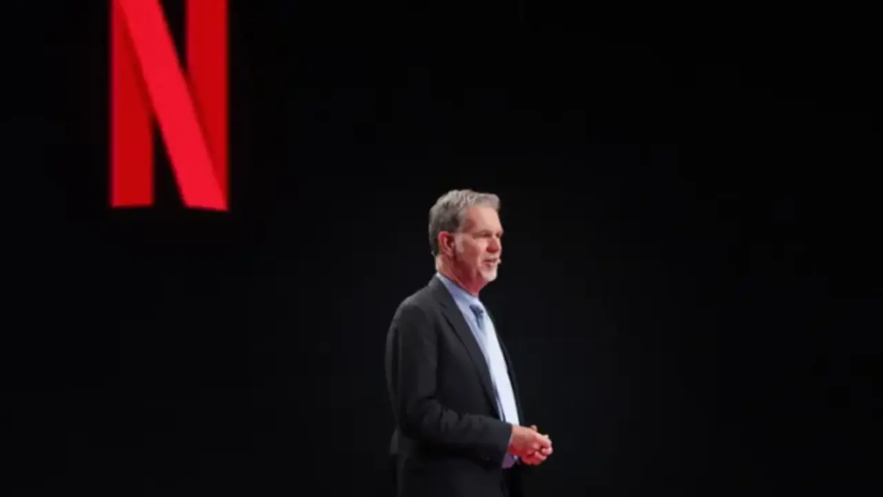 El cofundador de Netflix Reed Hastings, en una fotograf&iacute;a de archivo. EFE/EPA/YONHAP