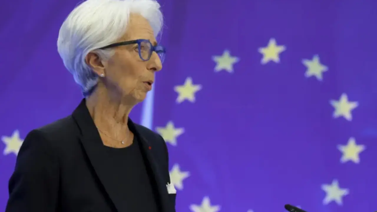 La presidenta del BCE, Christine Lagarde. EFE / RONALD WITTEK