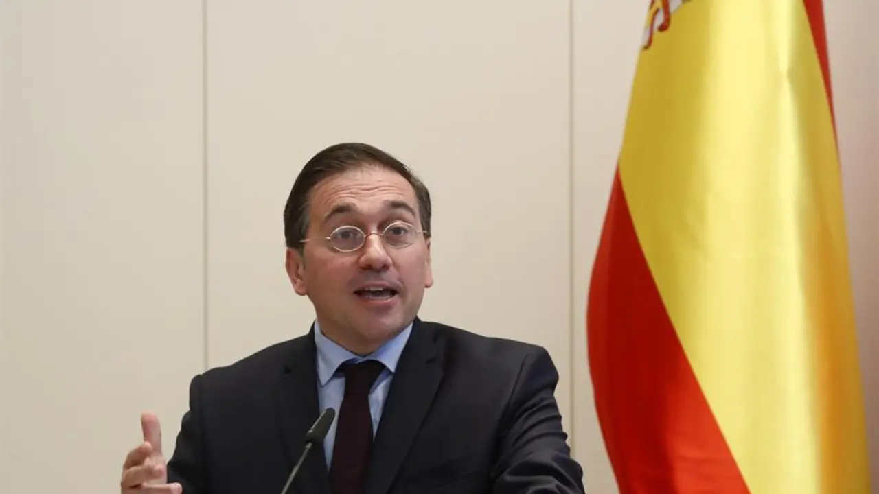 El ministro espa&ntilde;ol de Asuntos Exteriores, Jos&eacute; Manuel Albares. EFE / ANTONIO BAT