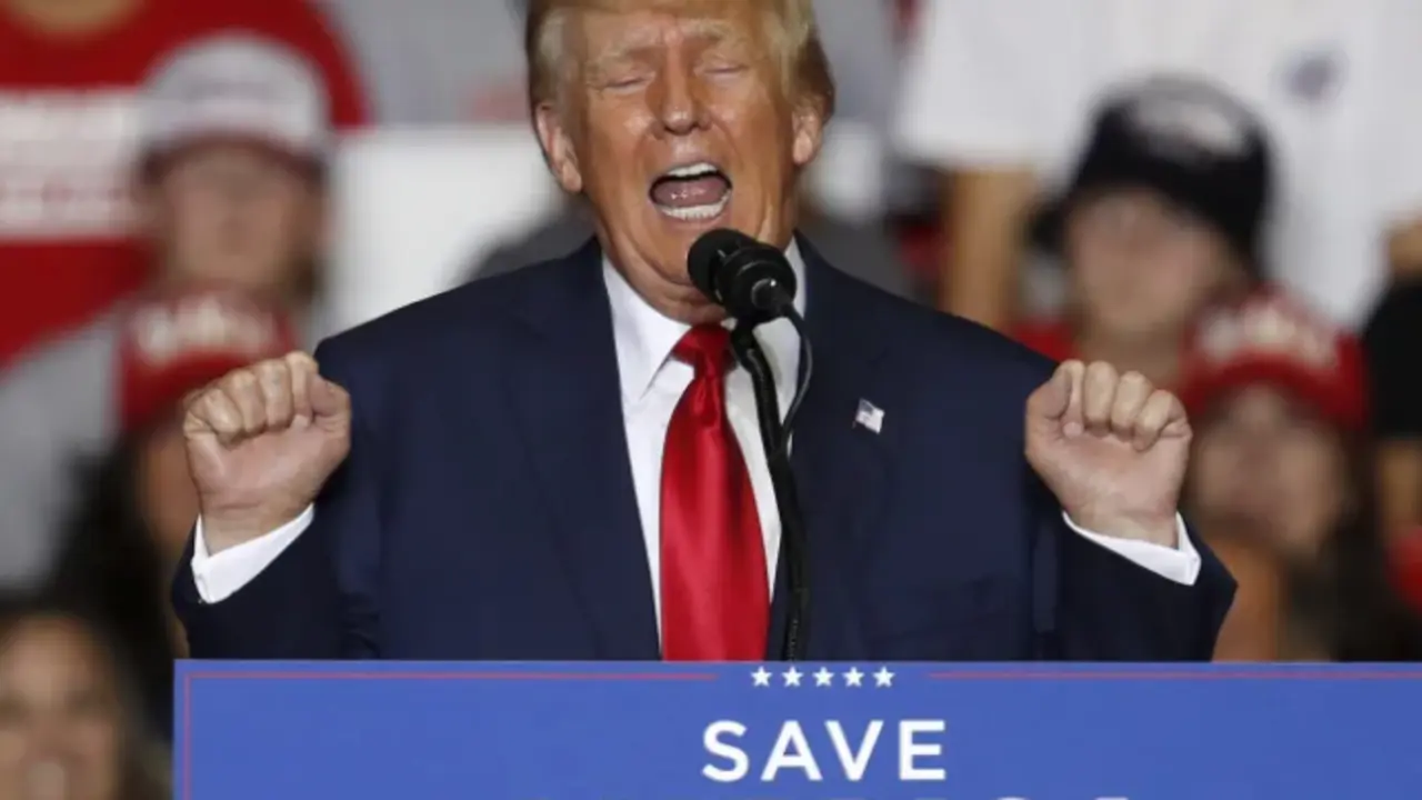 Donald Trump durante un discurso. EFE / David Maxwell