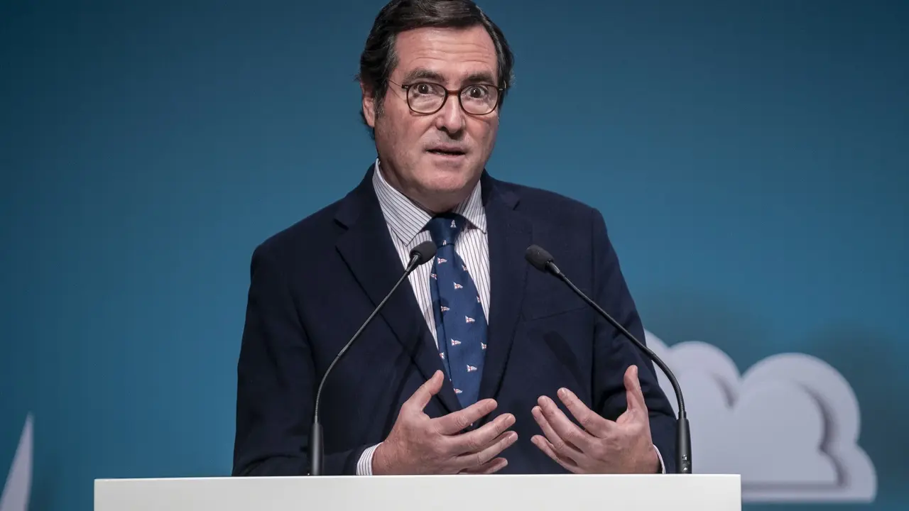 El presidente de la CEOE, Antonio Garamendi. E.P. / A. P&eacute;rez Meca