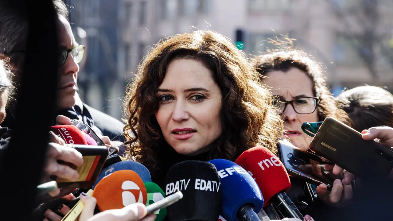 La presidenta de la Comunidad de Madrid, Isabel D&iacute;az Ayuso. E.P. / Carlos Luj&aacute;n