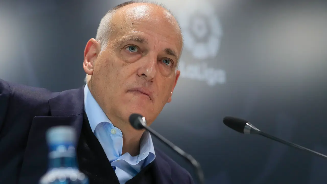 El presidente de LaLiga, Javier Tebas. / Fernando Alvarado