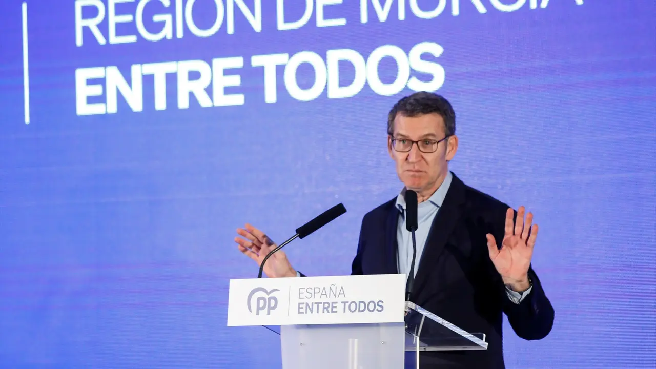 El presidente del Partido Popular (PP), Alberto N&uacute;&ntilde;ez Feij&oacute;o. E.P. / Edu Botella