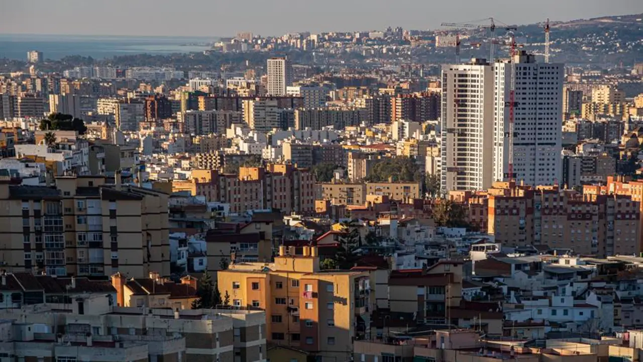 Vista panor&aacute;mica de la ciudad de M&aacute;laga. EFE/Jorge Zapata