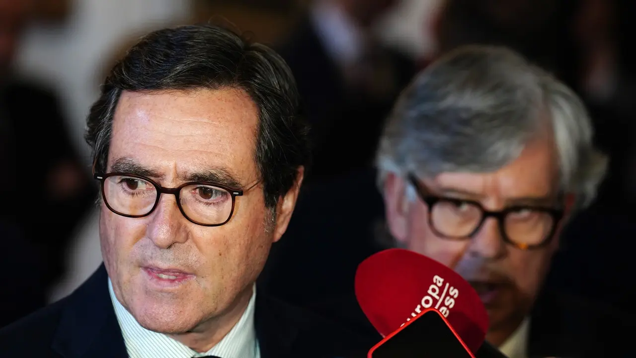 El presidente de la Confederaci&oacute;n Espa&ntilde;ola de Organizaciones Empresariales (CEOE), Antonio Garamendi. E.P. / &Aacute;lvaro Ballesteros