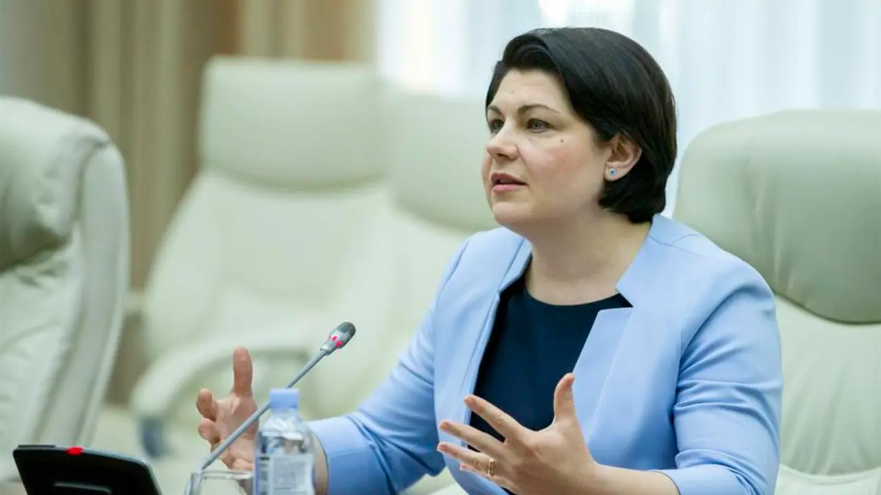 La primera ministra de Moldavia, Natalia Gavrilita, en junio de 2022. EFE / DUMITRU DORU
