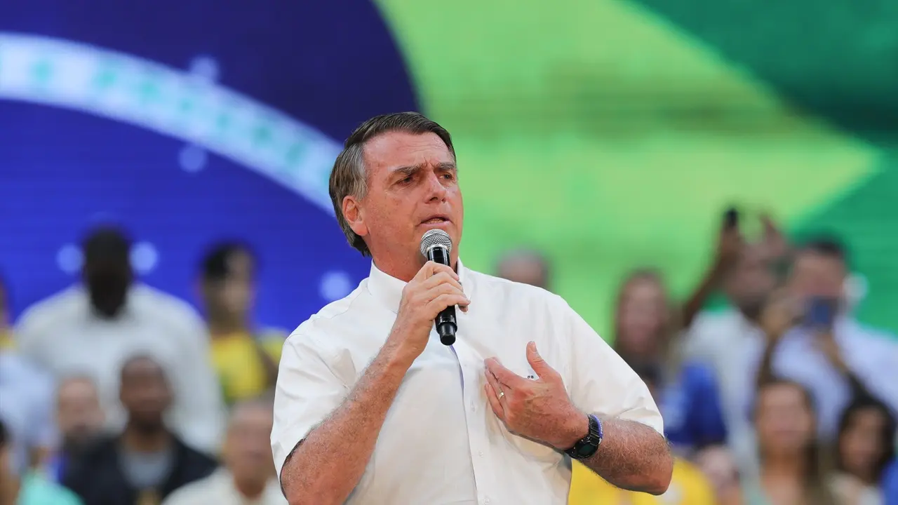 Jair Bolsonaro, expresidente de Brasil. E.P. / WANG TIANCONG