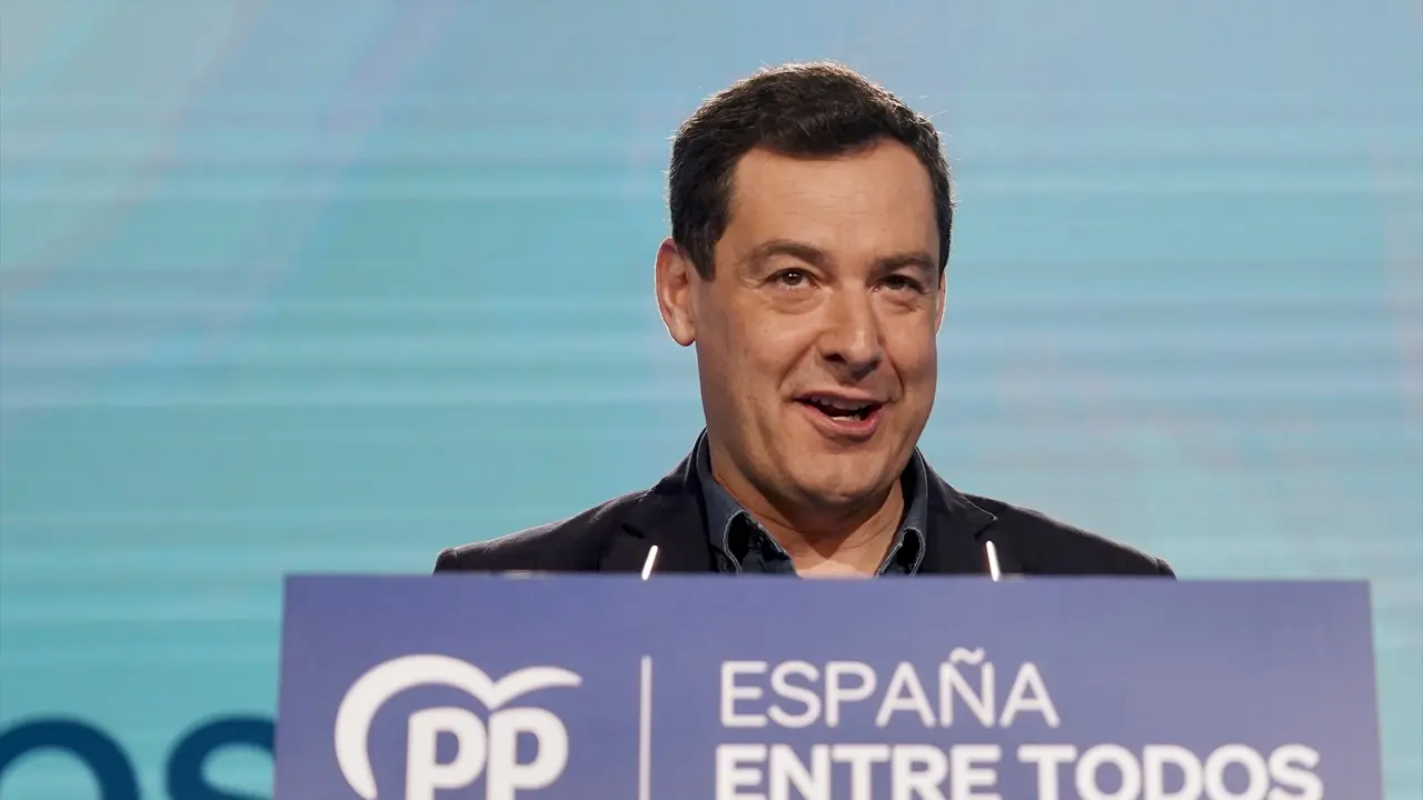 El presidente de la Junta de Andaluc&iacute;a, Juanma Moreno. E.P. / Eduardo Briones