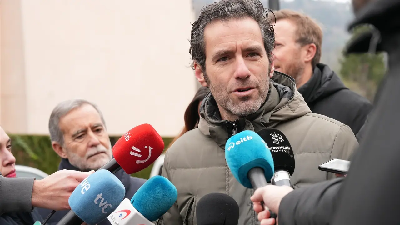 El portavoz del comit&eacute; de campa&ntilde;a del Partido Popular (PP), Borja Semper. E.P.