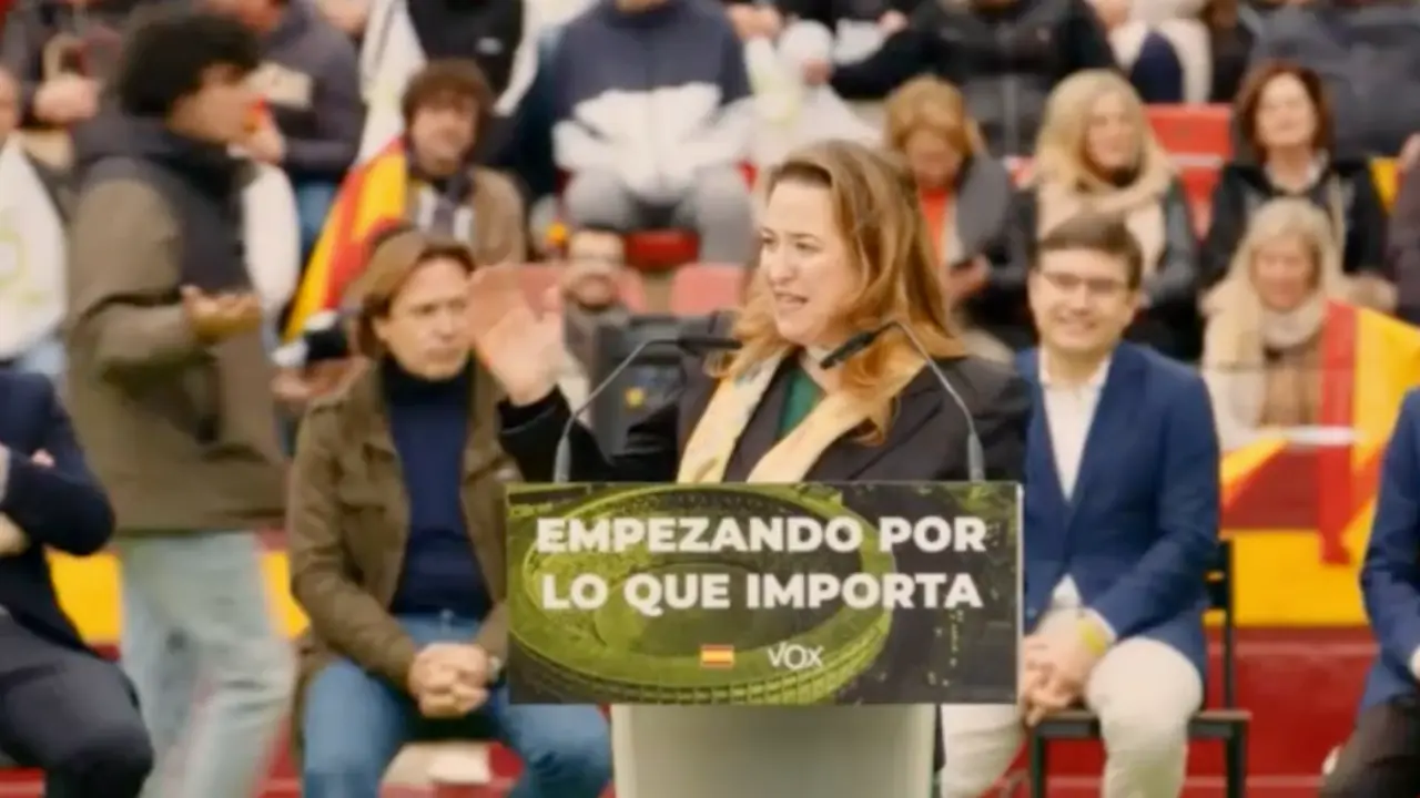 La candidata a la presidencia por Cantabria Let&iacute;cia D&iacute;az. / ALERTA