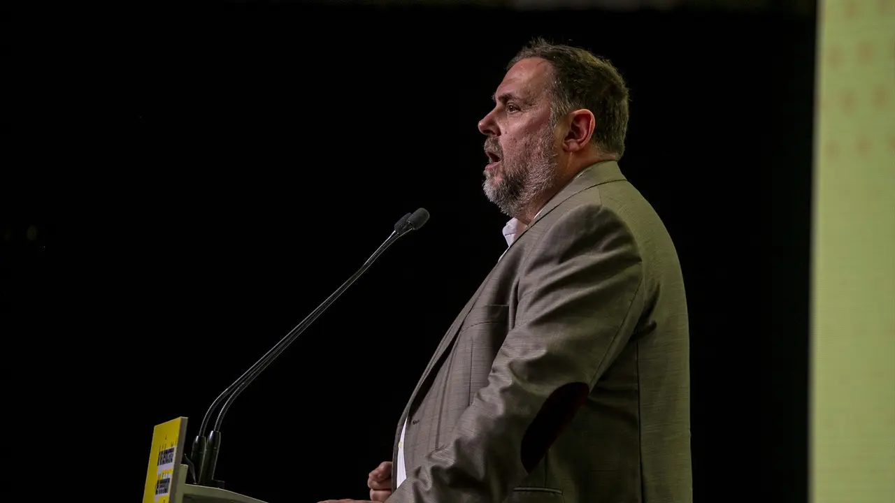 El presidente de ERC, Oriol Junqueras. E.P. / Marc Trilla