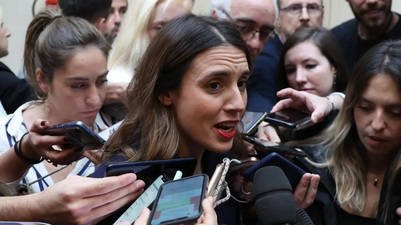 La ministra de Igualdad, Irene Montero. EFE / Kiko Huesca
