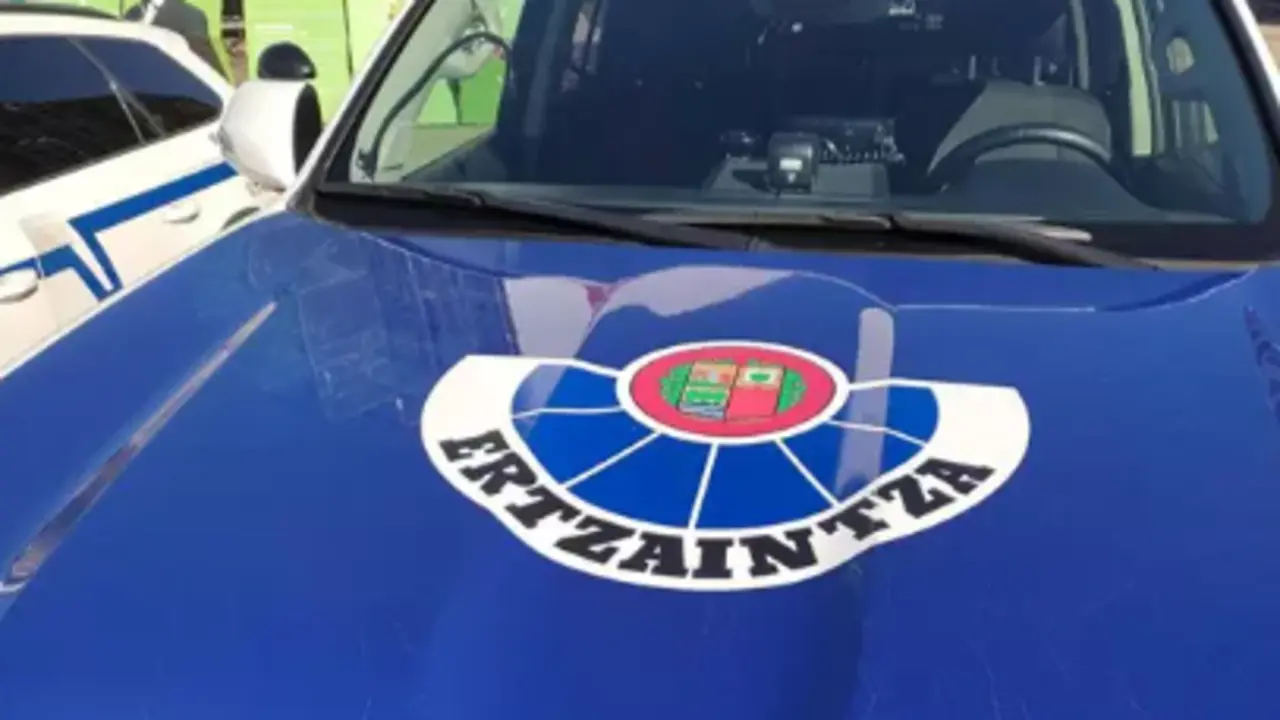 Coche patrulla de la Ertzaintza. / Ertzaintza