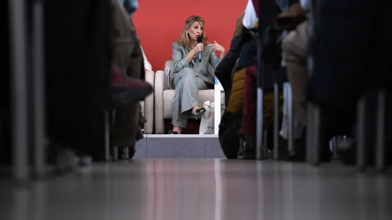 La vicepresidenta segunda y ministra de Trabajo y Econom&iacute;a Social, Yolanda D&iacute;az. / Alerta