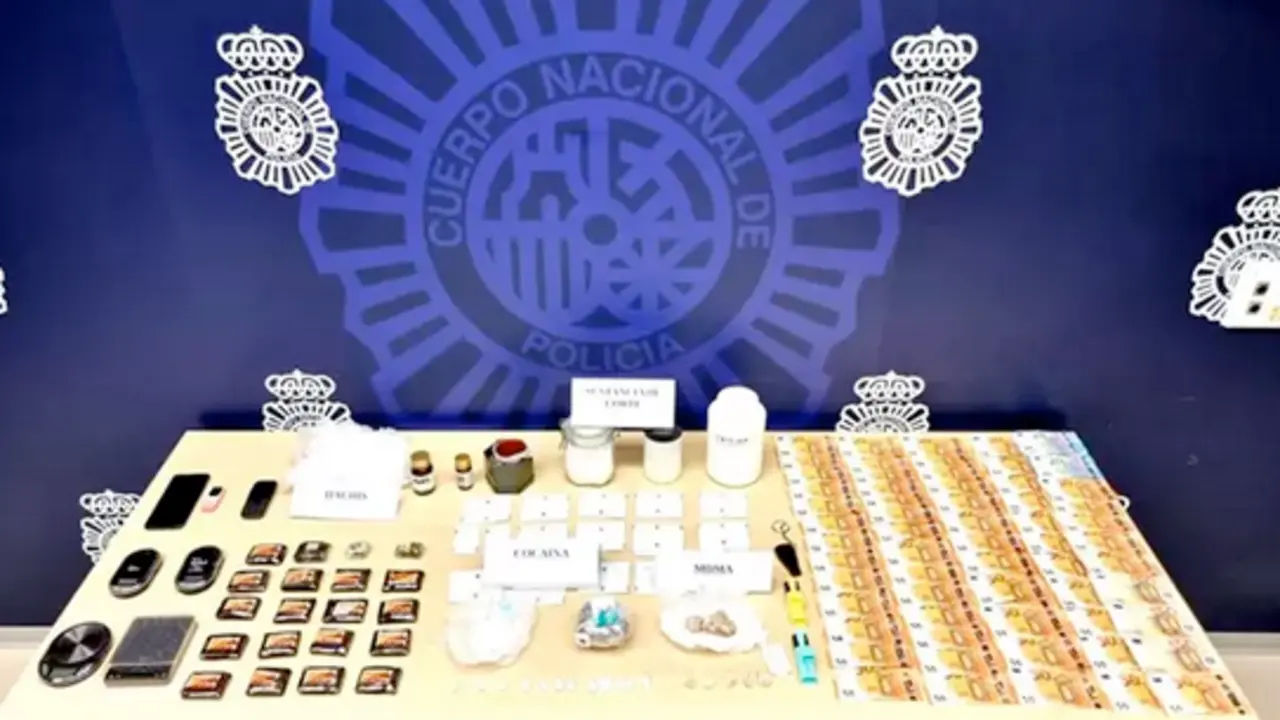Materiales requisados por la Polic&iacute;a Nacional. / CNP