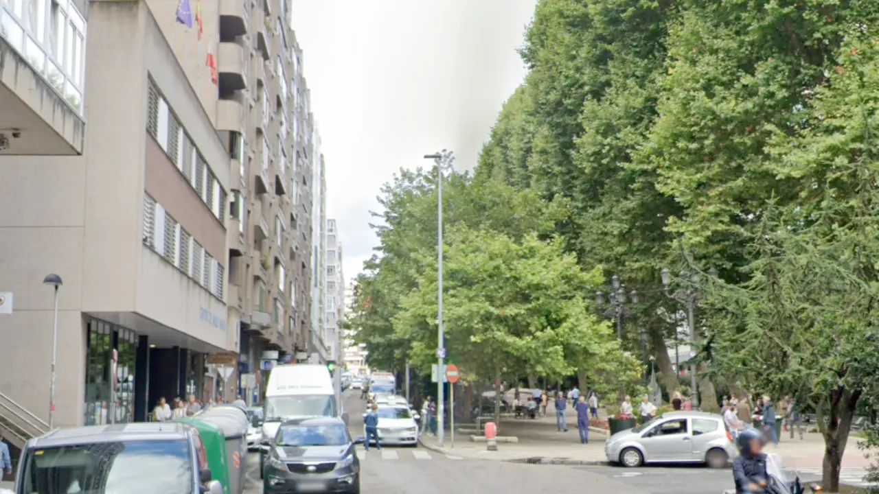 Instant&aacute;nea de la Calle Vargas, en Santander. / Alerta