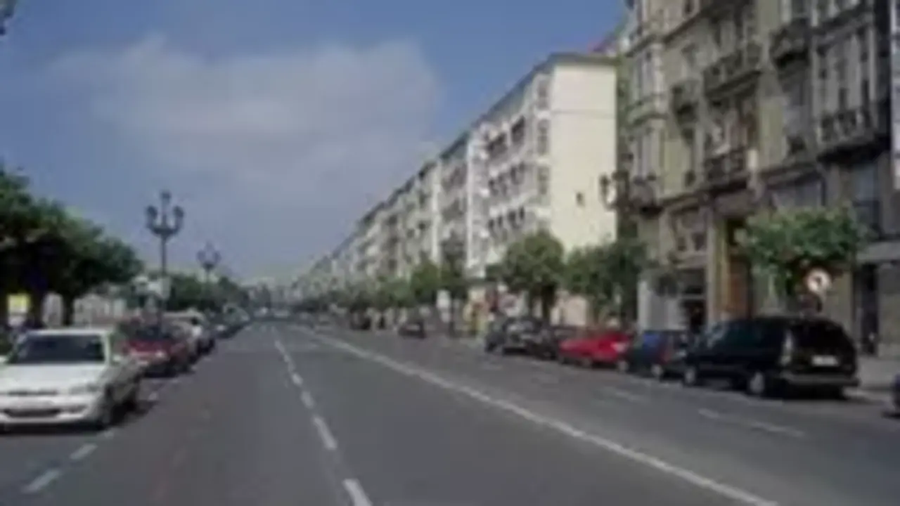 Paseo de Pereda, uno de los lugares afectados por las manifestaciones. / A.E.