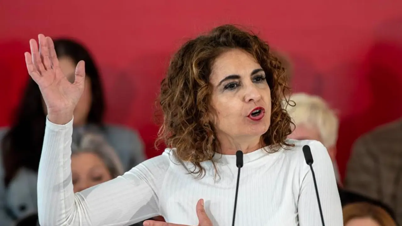La vicesecretaria general del PSOE, Mar&iacute;a Jes&uacute;s Montero. EFE / Jos&eacute; Manuel Pedrosa