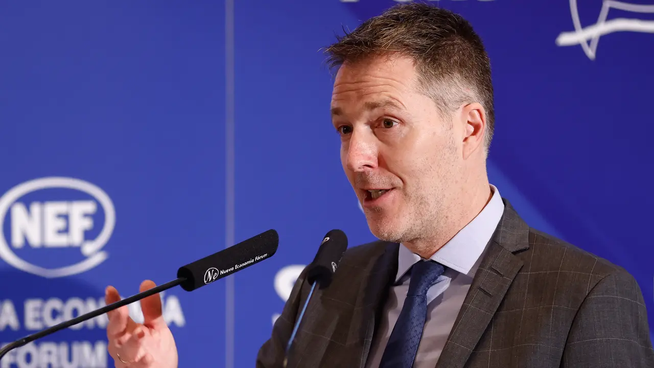 El CEO de A22 Sports -empresa que gestiona el proyecto de la Superliga Europea-, Bernd Reichart, /  AFP7