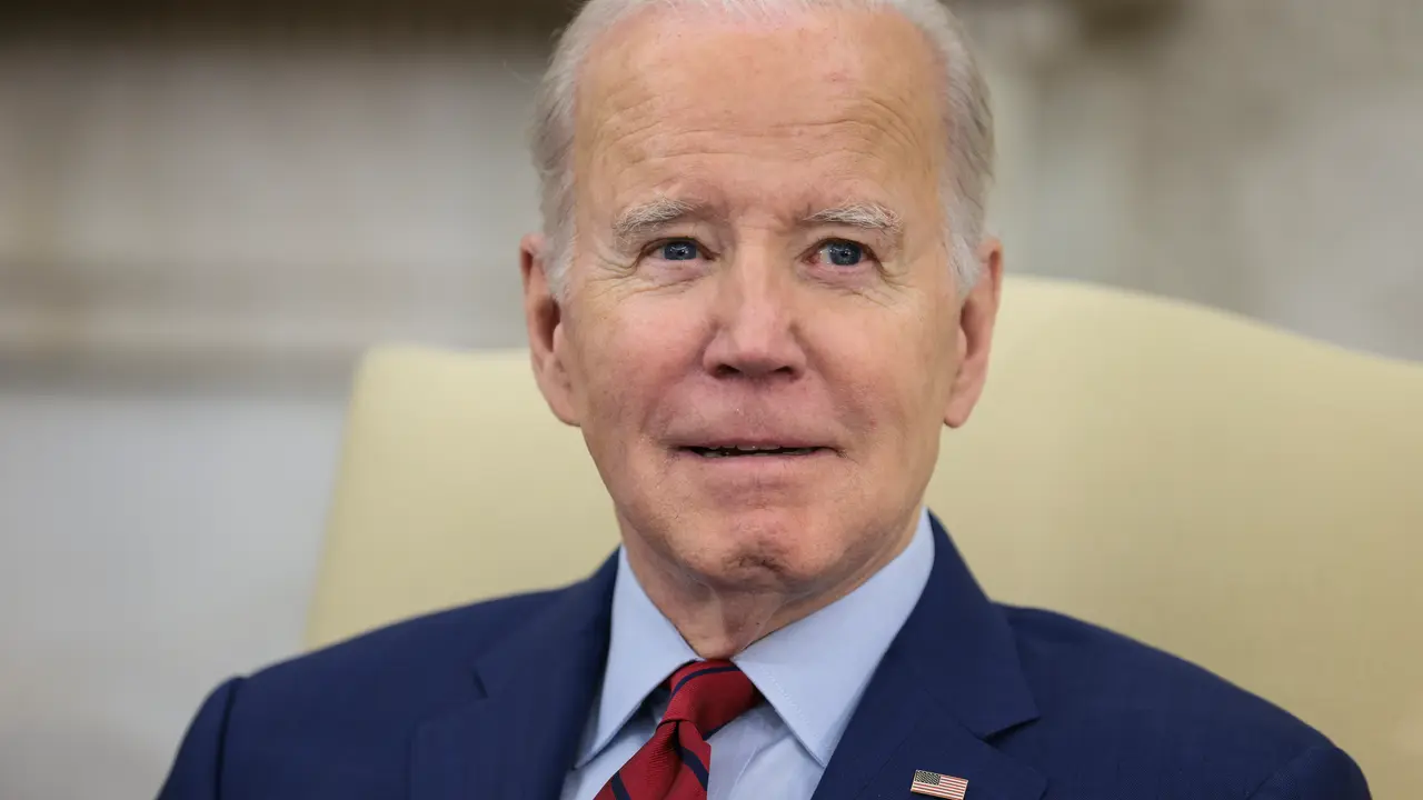 El presidente de Estados Unidos, Joe Biden, este 3 de marzo de 2023. EFE/EPA/Oliver Contreras