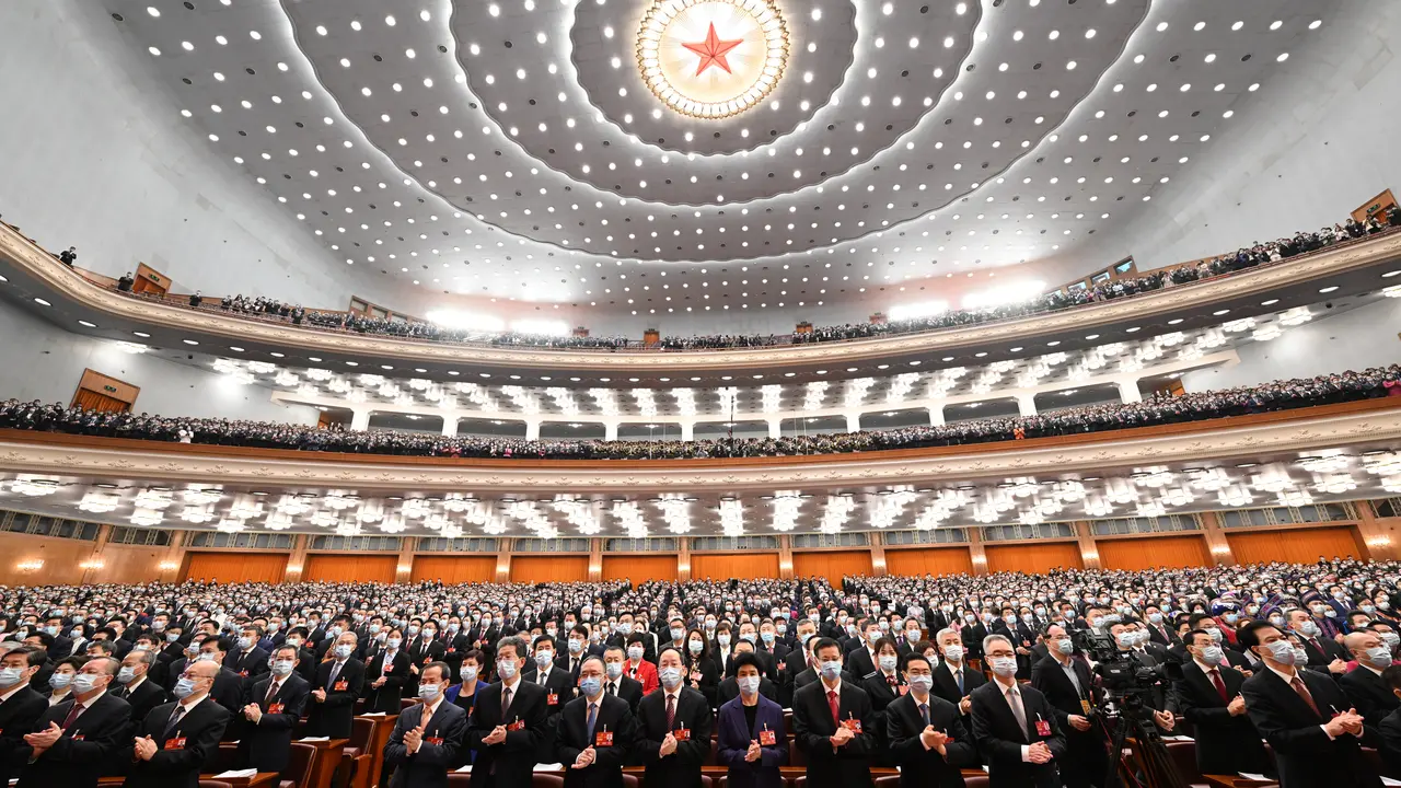 Sesi&oacute;n de apertura de la Asamblea Nacional Popular (ANP, Legislativo), la principal conferencia pol&iacute;tica anual en China. / Rao Aimin.