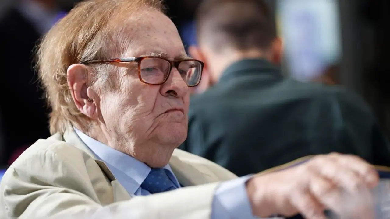 El economista Ram&oacute;n Tamames, candidato propuesto por Vox para la moci&oacute;n de censura. EFE/ Mariscal