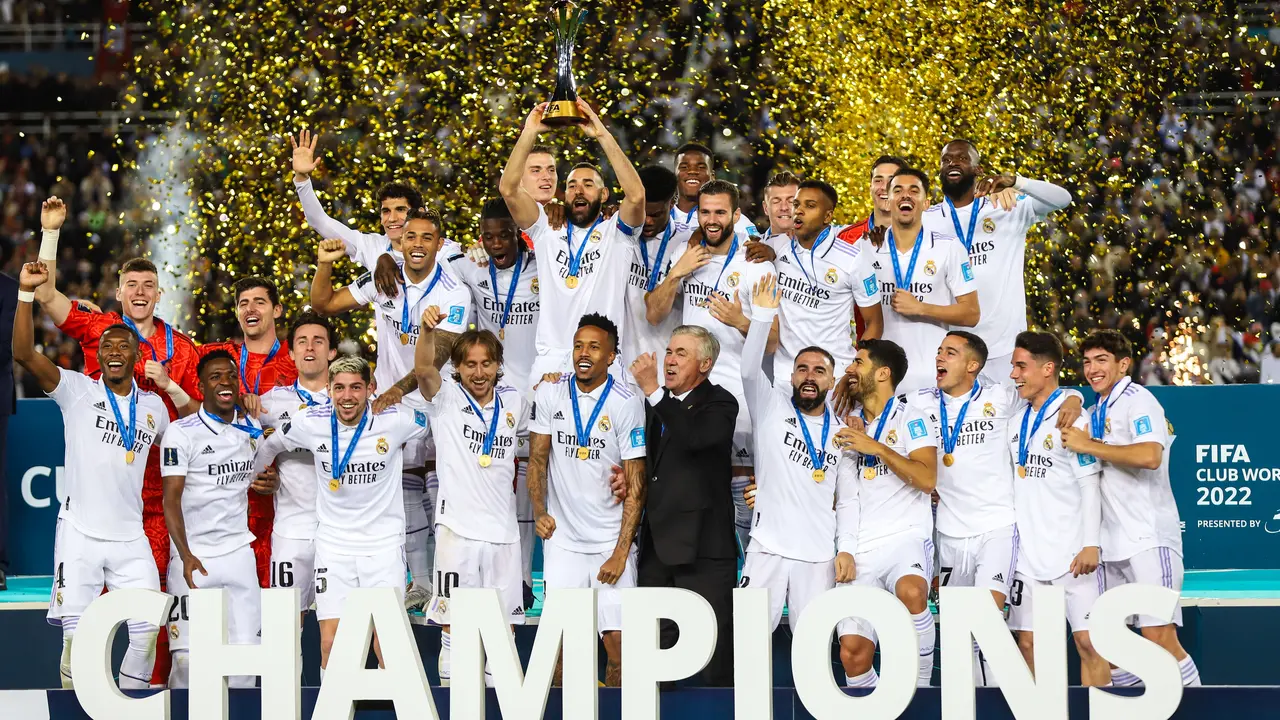 El Real Madrid, actual campe&oacute;n del Mundial de Clubes de la FIFA. / MAP