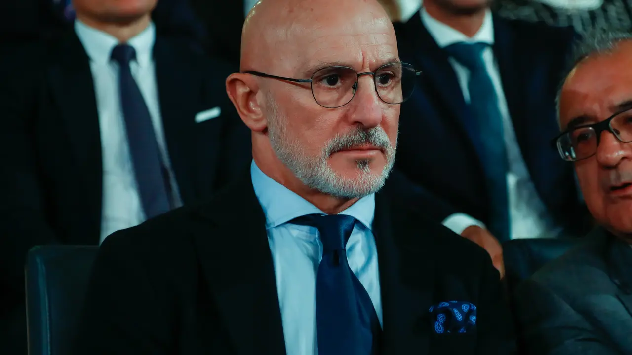 El entrenador de la Selecci&oacute;n Espa&ntilde;ola de F&uacute;tbol, Luis de la Fuente. /  AFP7