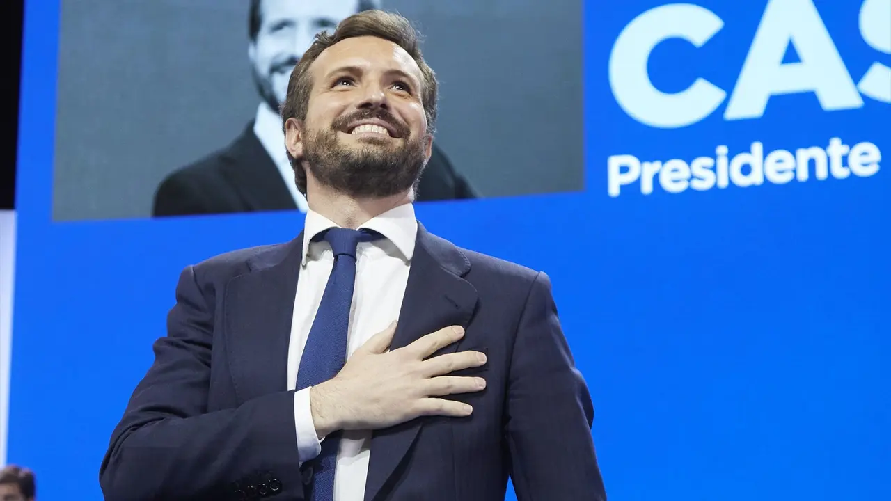 El expresidente del PP, Pablo Casado. EP / Joaqu&iacute;n Corchero