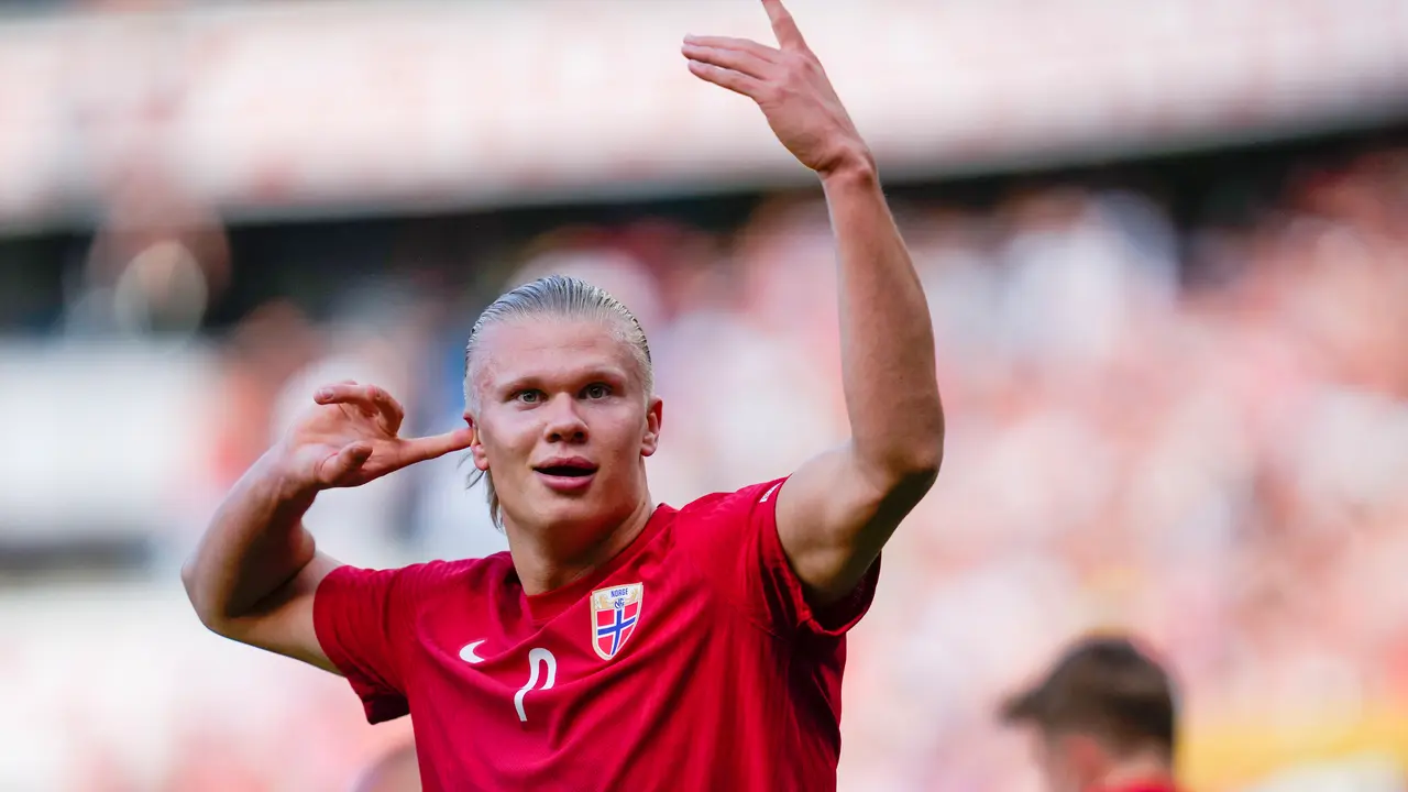 El delantero noruego del Manchester City Erling Braut Haaland. / Beate Oma Dahle