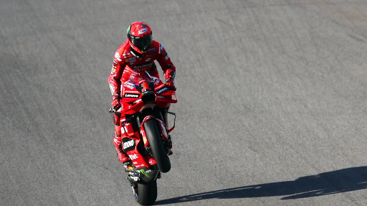 El piloto italiano Francesco Bagnaia (Ducati). / NUNO VEIGA
