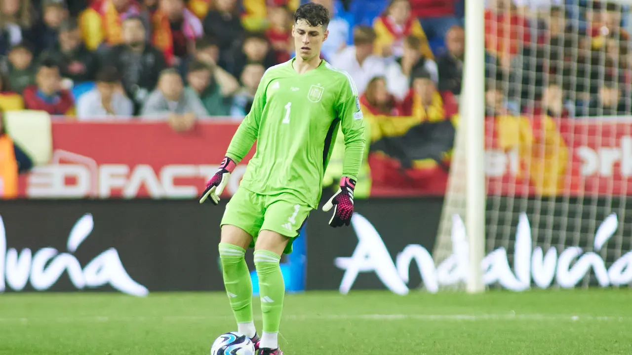Kepa Arrizabalaga, portero de la selecci&oacute;n espa&ntilde;ola. / Joaquin Corchero
