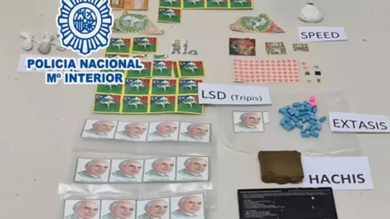 Drogas incautadas por la Polic&iacute;a Nacional. / CNP