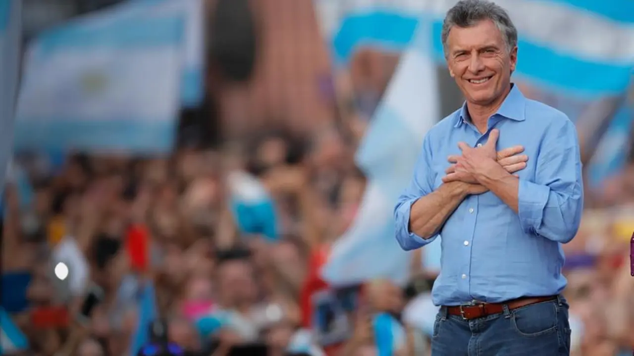 El expresidente de Argentina Mauricio Macri, en un acto en Buenos Aires. EFE / Juan Ignacio Roncoroni / Archivo