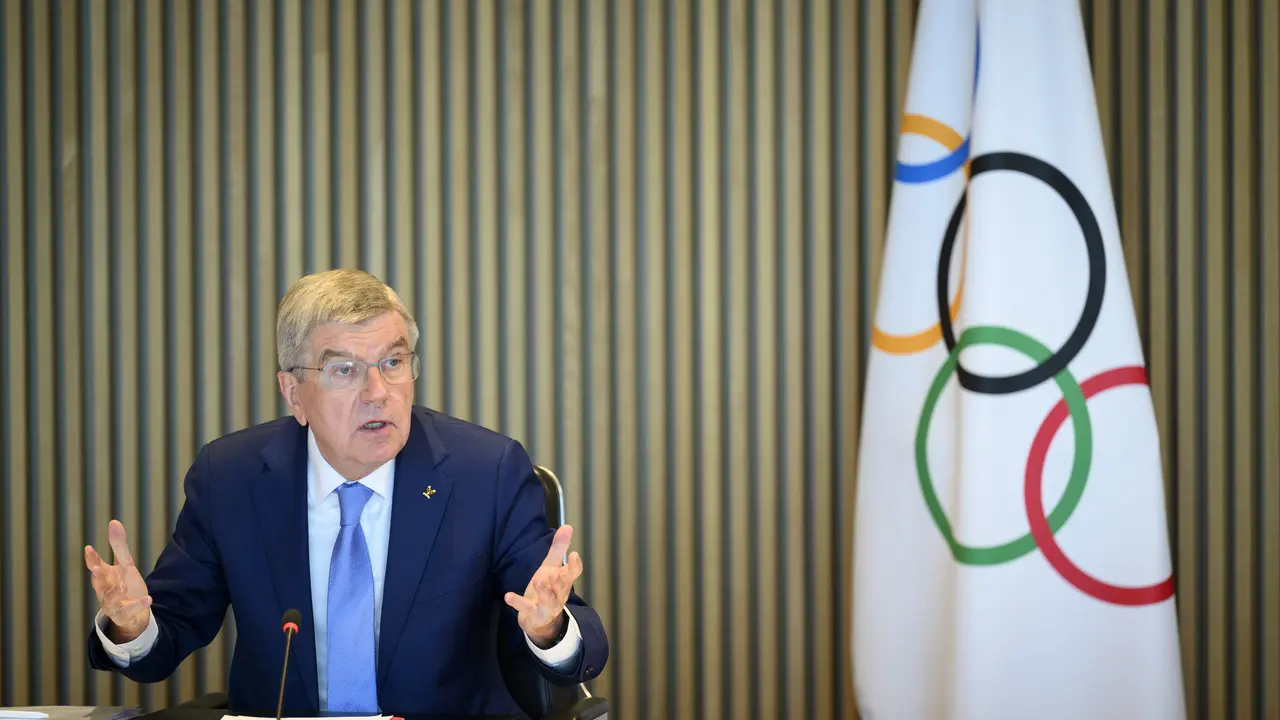 El presidente del COI, Thomas Bach. / LAURENT GILLIERON